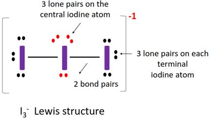 i3 structure|i3 structure lone pairs.